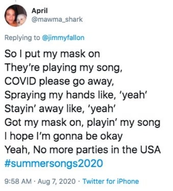 Summer Songs 2020, part 2020