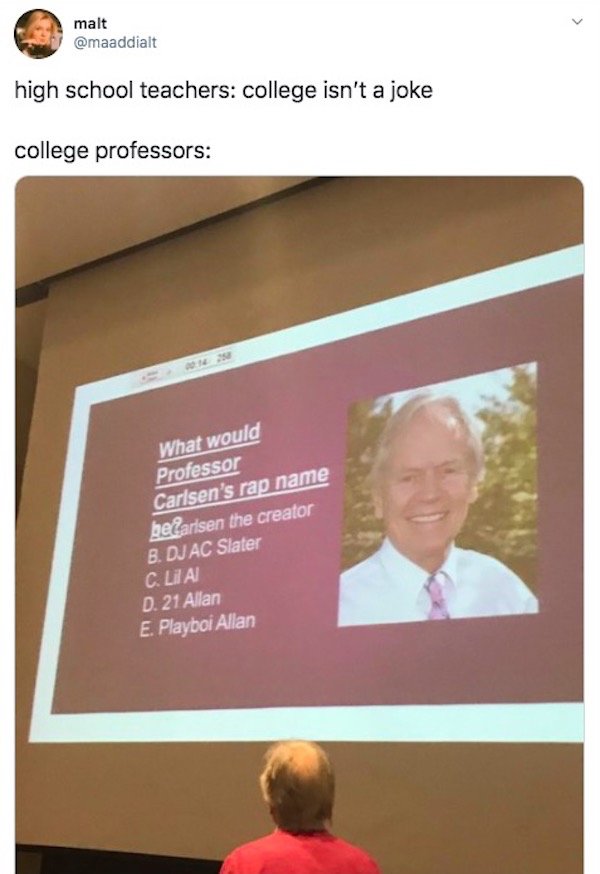 College Professors Humor