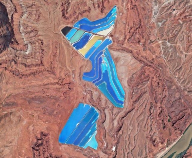 Interesting Places Found Via 'Google Earth'