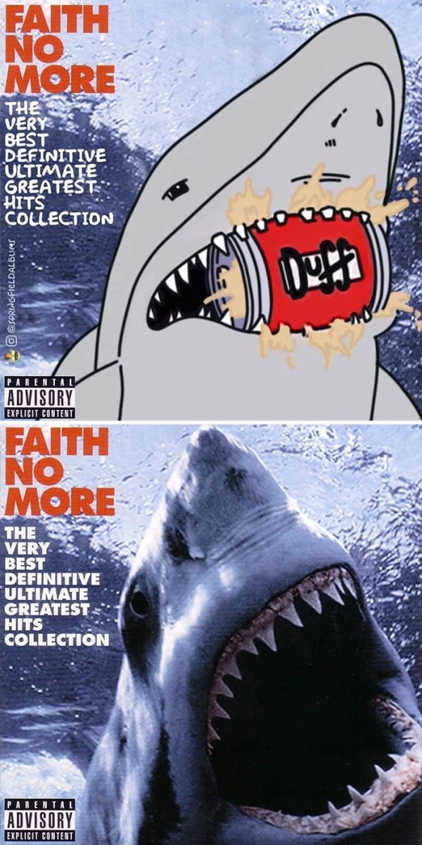 Famous Music Album Covers Improved By 'The Simpsons'