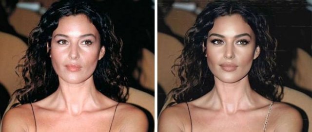 How Celebrity Faces Would Look Like According To Modern Beauty Standards