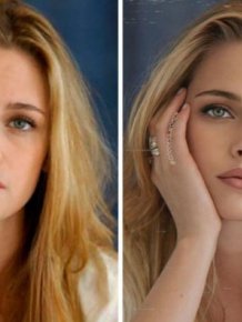 How Celebrity Faces Would Look Like According To Modern Beauty Standards