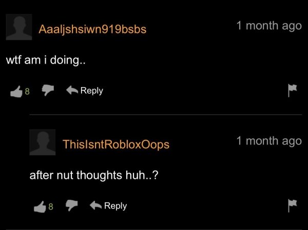 Pornhub Comments