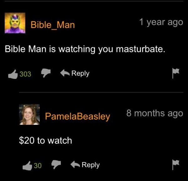 Pornhub Comments