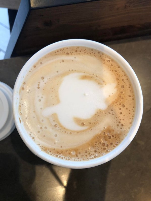 Accidental Coffee Art