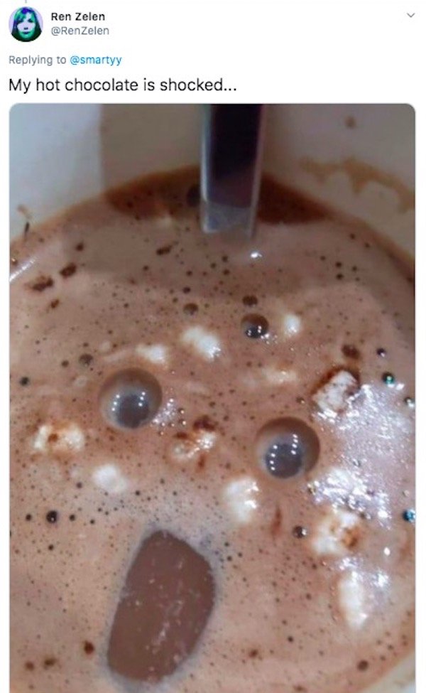 Accidental Coffee Art