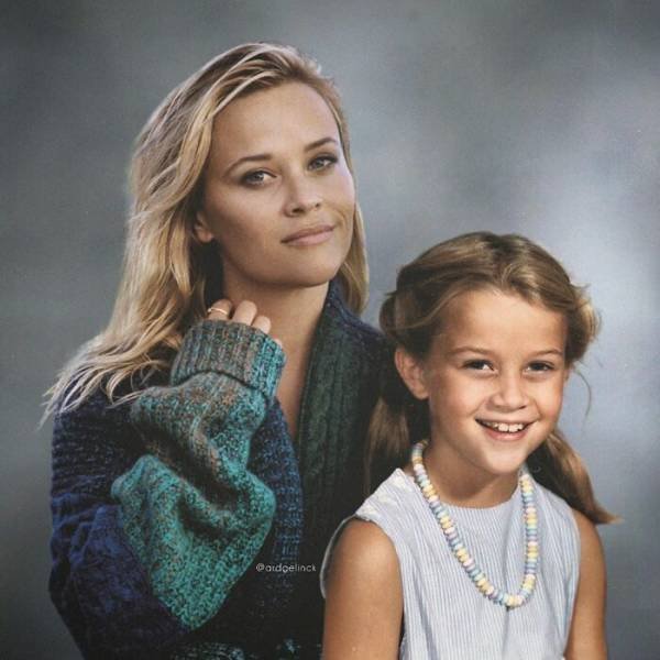 Celebrities And Their Younger Selves