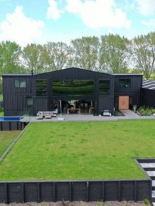 This Wonderful House Is Built Out Of 12 Shipping Containers