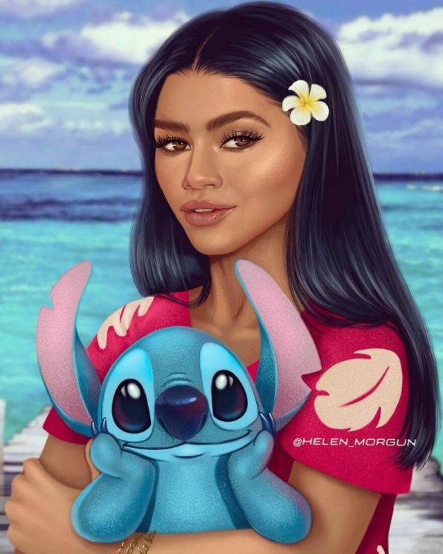 Celebrities Were Reimagined As Famous Cartoon Characters