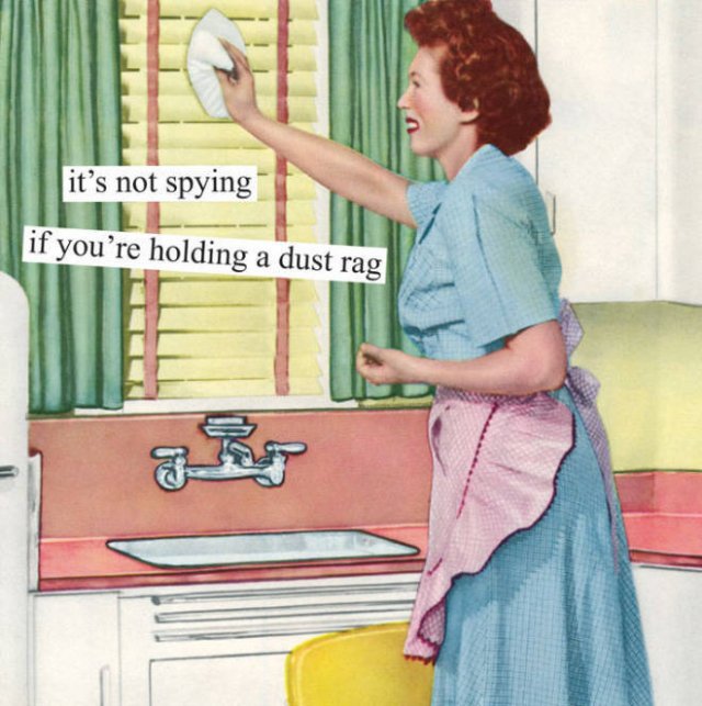 Vintage Illustrations With Sarcastic Comments
