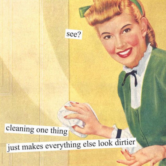 Vintage Illustrations With Sarcastic Comments
