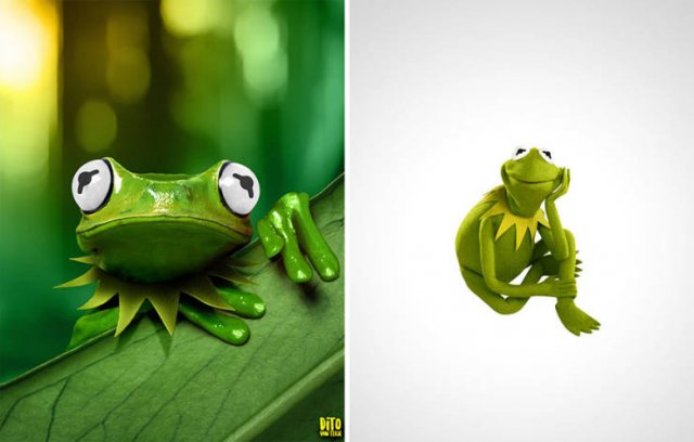 Cartoon Characters Were Reimagined As A Real Creatures