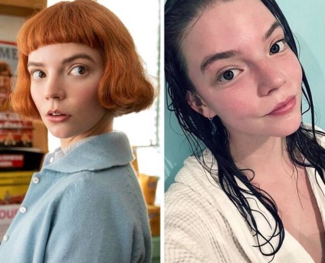 Celebrities With And Without Makeup, part 2
