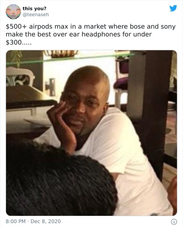 Internet Reacts To The New $549 AirPods Max