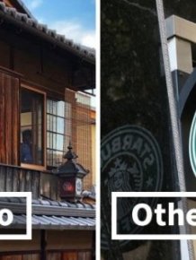 How Famous Brand Logos Look Like In Kyoto