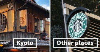 How Famous Brand Logos Look Like In Kyoto