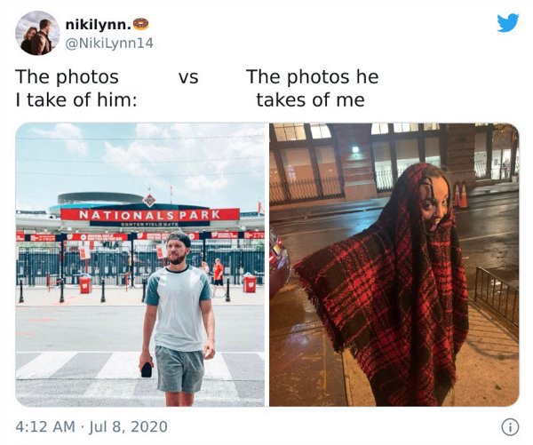 How Men And Women Take Photos