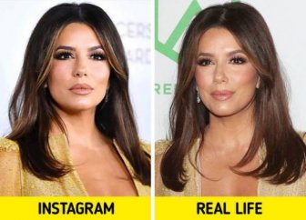 Celebs In Instagram And In Real Life