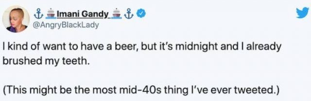 Life In Your 40's Tweets