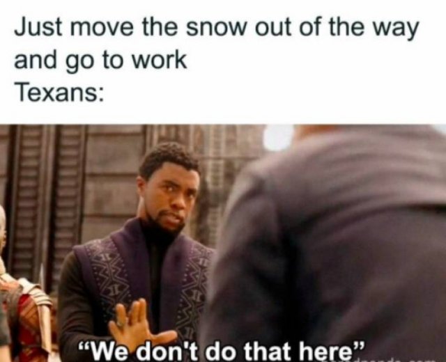 Memes And Tweets About Texas In Snow