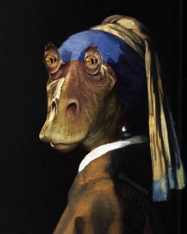 'Star Wars' Movie And Classical Art