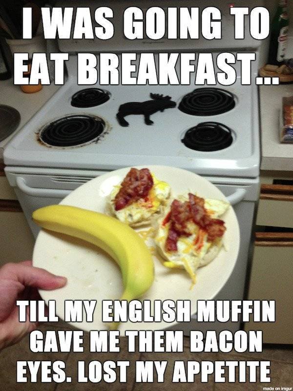 funny breakfast memes