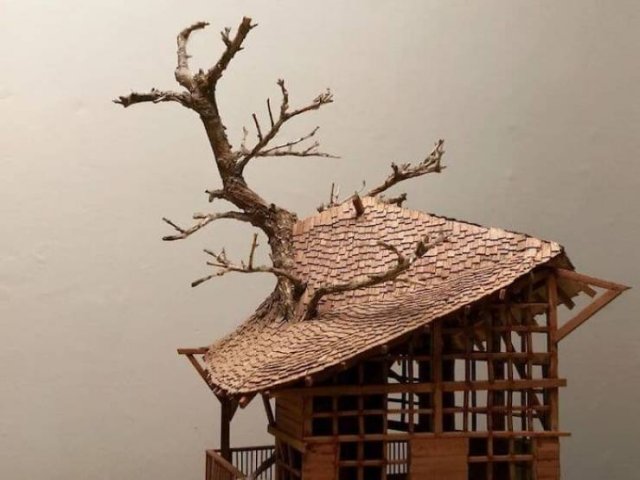Tiny Bonsai Treehouses By Dave Creek