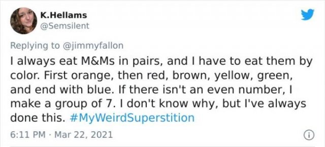 People Share Their Weird Superstitions