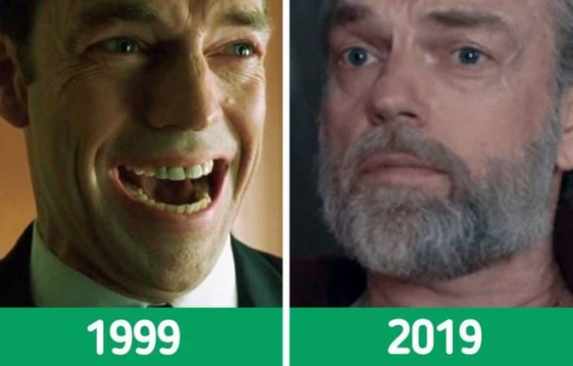 "The Matrix" Cast: Then And Now
