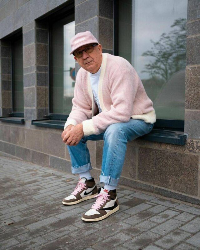 Celebrity Style Recreations By 75-Year-Old Grandpa