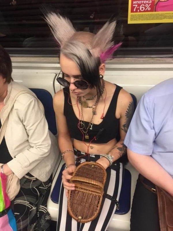 Weird Subway Passengers, part 4
