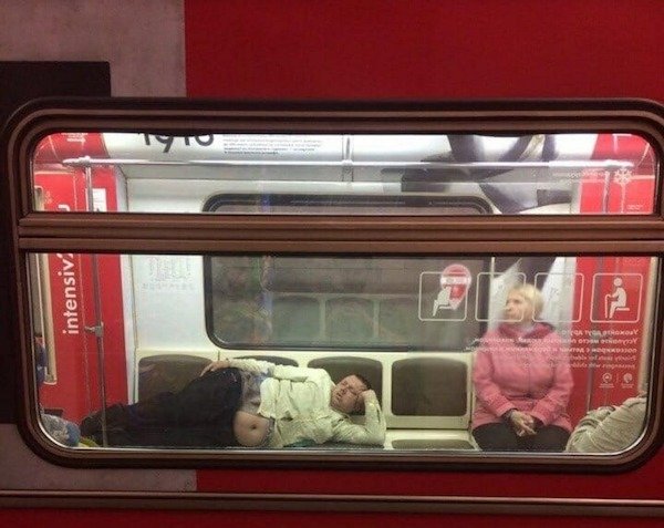 Weird Subway Passengers, part 4