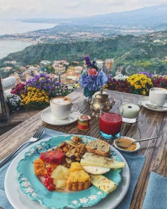 Breakfast With A Beautiful View