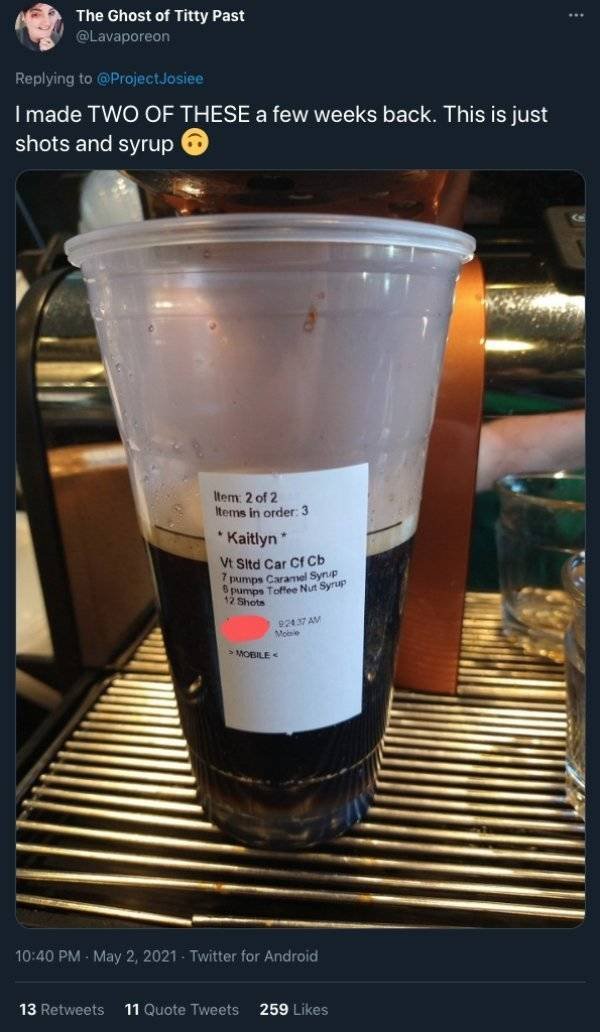 The Craziest Drinks Baristas Ever Made For Customers