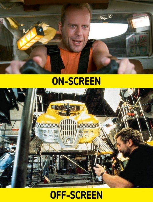 Behind The Scenes Of Popular Movies, part 3