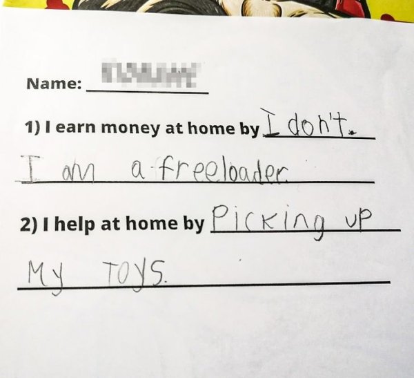 Kids Answer Test Questions