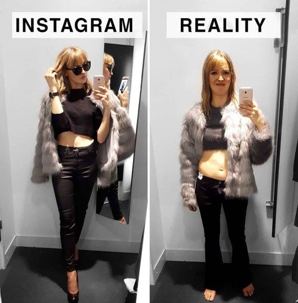 Woman Mocks Ideal Instagram Photos