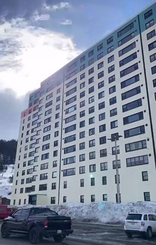 The Reason Why Alaskan Town Residents Live In One Building