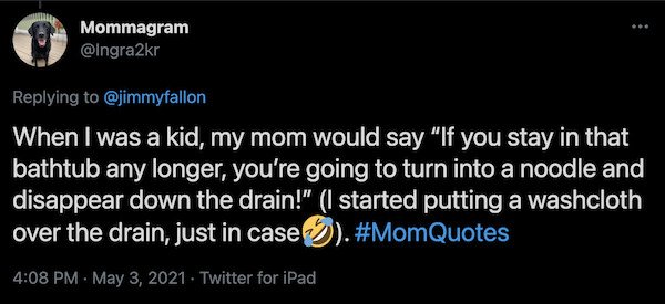 Funny Mom Comments