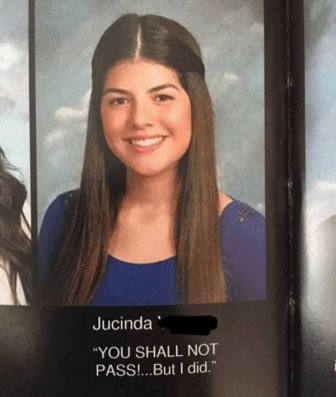 Funny High School Yearbook Quotes