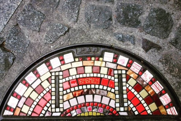 Artist Restores Street Cracks With Beautiful Mosaics