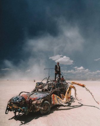 'Burning Man' Festival Vehicles