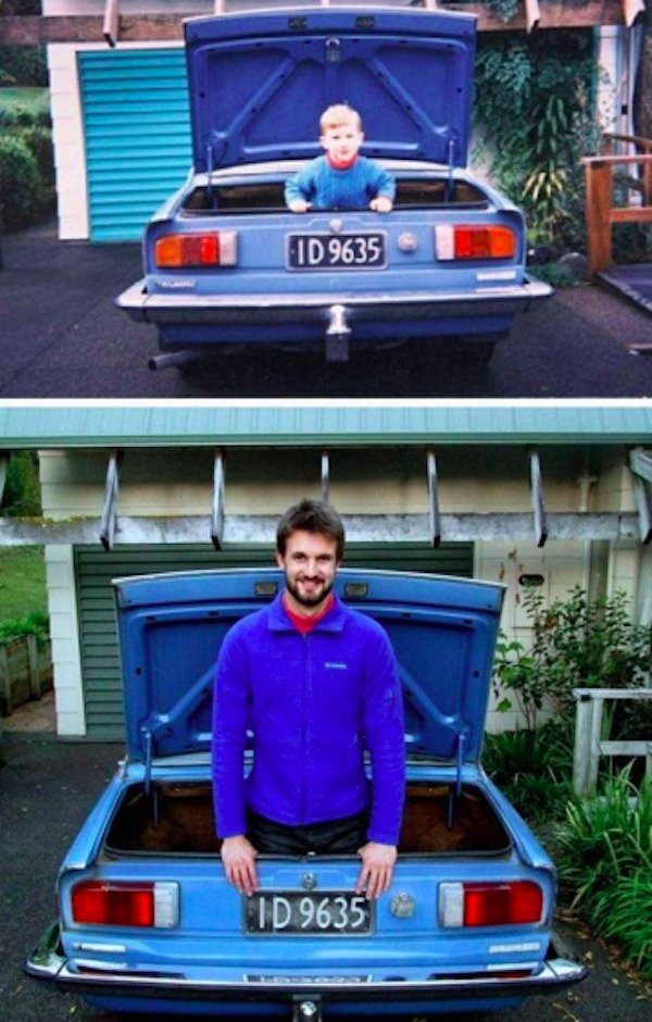 People Recreate Their Old Photos, part 2