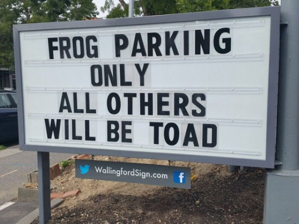 Funny Gas Station Signs