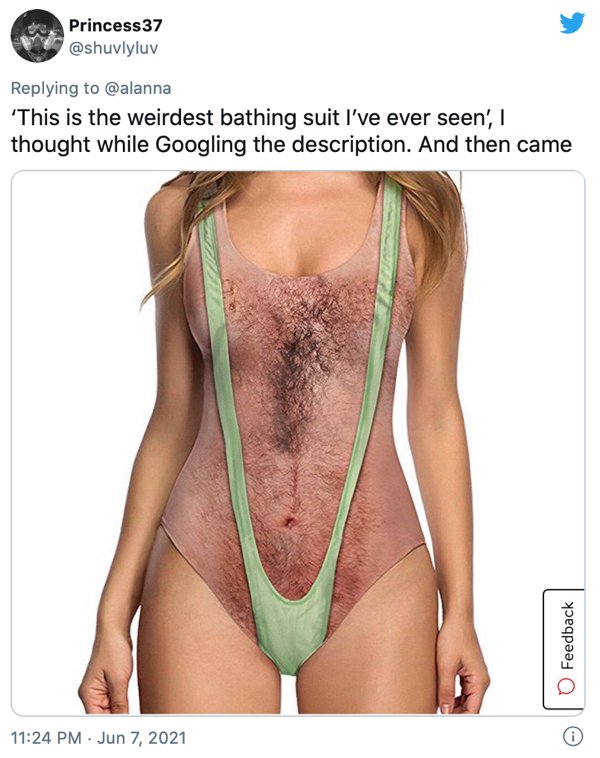 Internet Reacts To The Weird Swimsuit