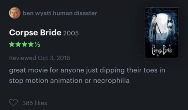 Funny Movie Reviews