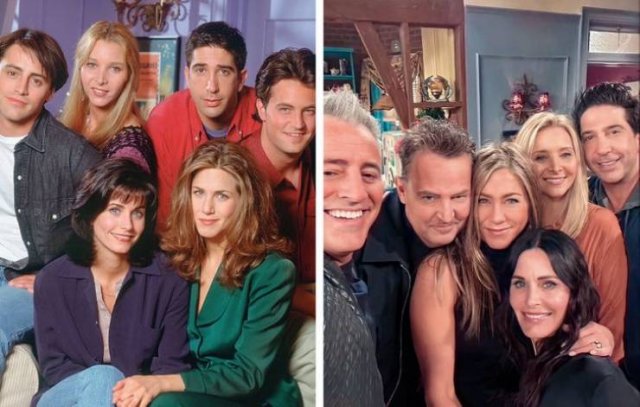 TV Show And Movie Characters: Then And Now