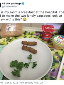 Disgusting Hospital Food