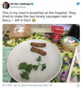 Disgusting Hospital Food