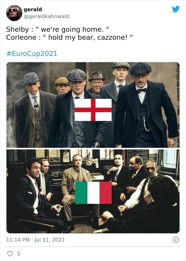 Italy Beats England Humor